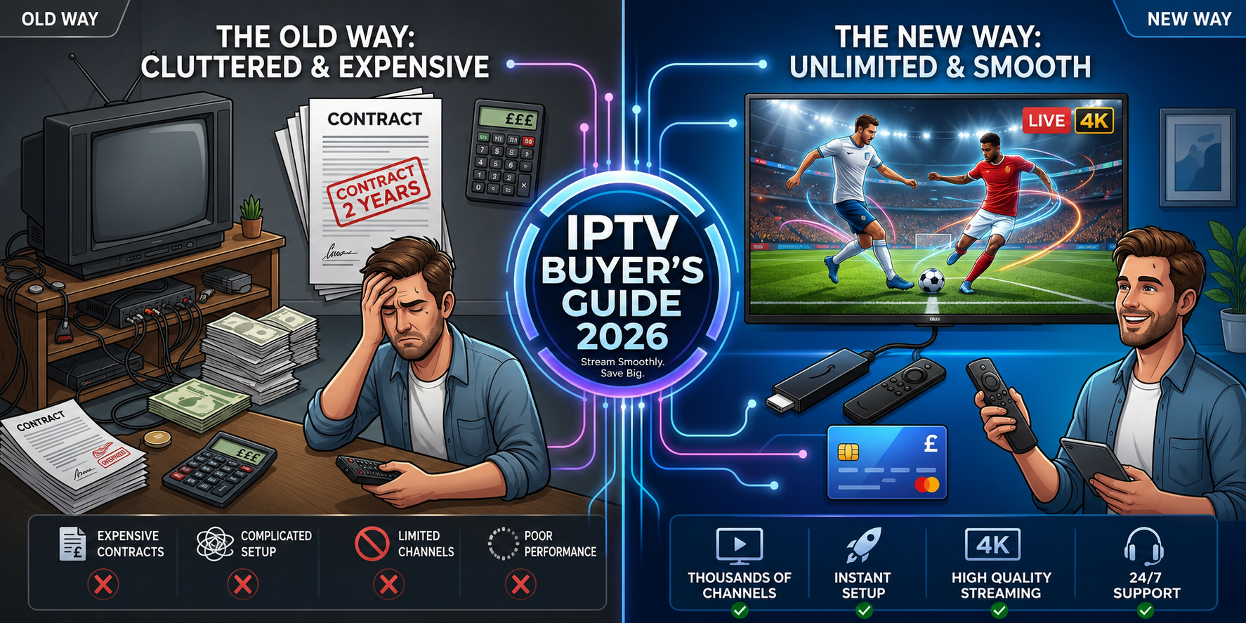 How to Buy IPTV in the UK: The Complete 2026 Buyer's Guide